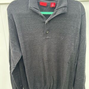 Izod Charcoal Knit Sweater